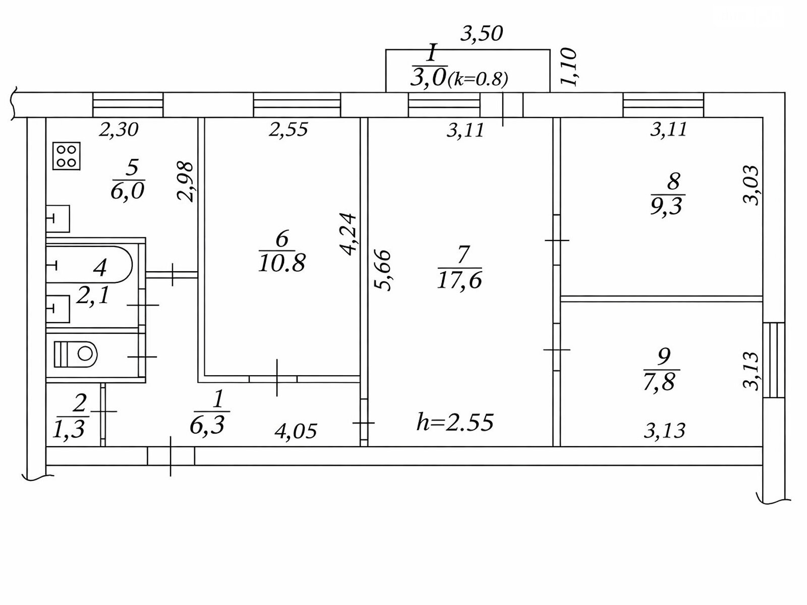 Продажа четырехкомнатной квартиры в Днепре, на ул. Хмельницкого Богдана 24, район Косиора фото 1 Продажа четырехкомнатной квартиры в Днепре, на ул. Хмельницкого Богдана 24, район Косиора фото 1