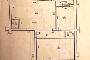Продаж п`ятикімнатної квартири в Дніпрі, на вул. Космічна 9А, район Соборний фото 2