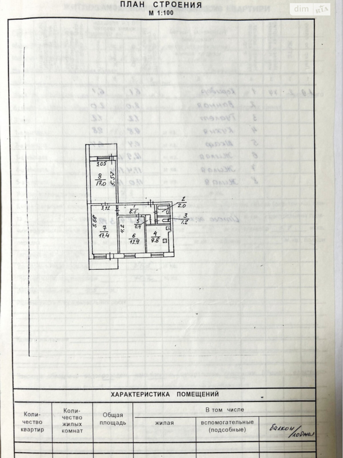 Продажа трехкомнатной квартиры в Днепре, на ул. Степана Рудницкого 15, район Ломовский фото 1 Продажа трехкомнатной квартиры в Днепре, на ул. Степана Рудницкого 15, район Ломовский фото 1