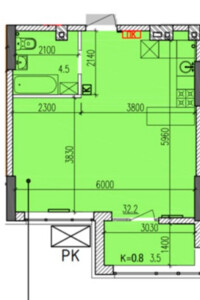 Продаж однокімнатної квартири в Дніпрі, на вул. Мандриківська 298, кв. 4, район Мандриківка фото 2