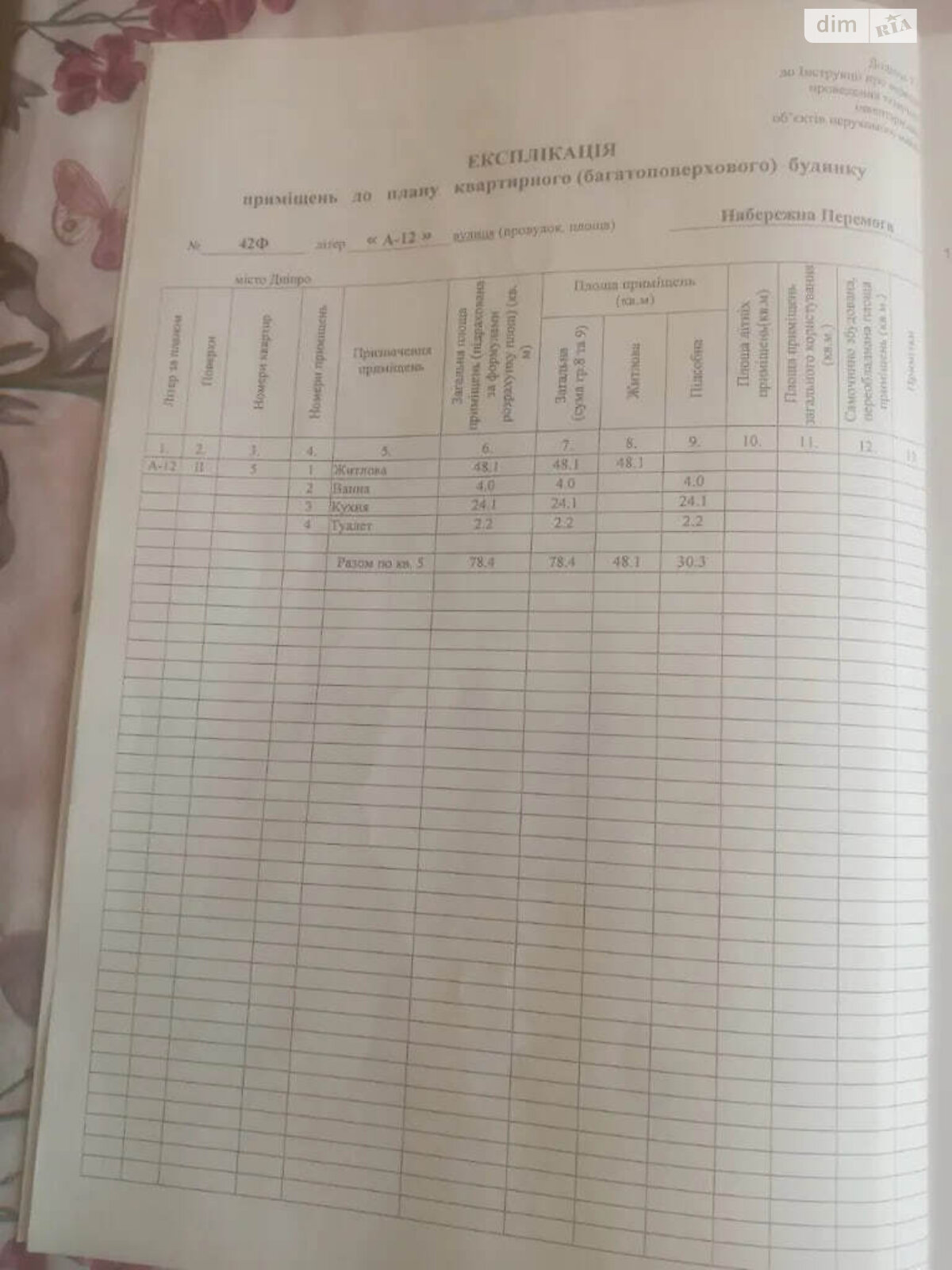 Продажа двухкомнатной квартиры в Днепре, на ул. Набережная Победы 42Ф, район Мандрыкивка фото 1