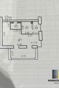 Продаж двокімнатної квартири в Дніпрі, на вул. Набережна Перемоги 112Д/1, фото 2