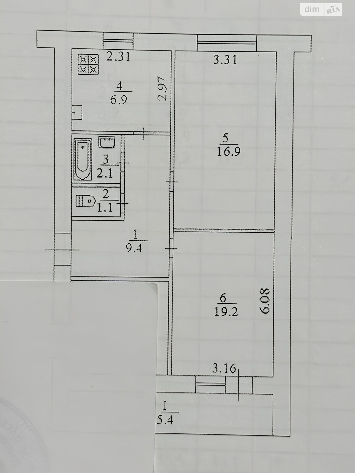 Продаж двокімнатної квартири в Дніпрі, на вул. Шевченка 11, район Нагорний фото 1