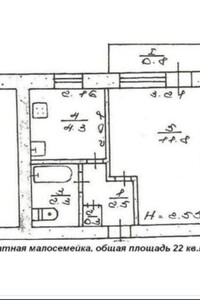 Продажа однокомнатной квартиры в Днепре, на ул. Волынская 7, кв. 1, район Новокодакский фото 2