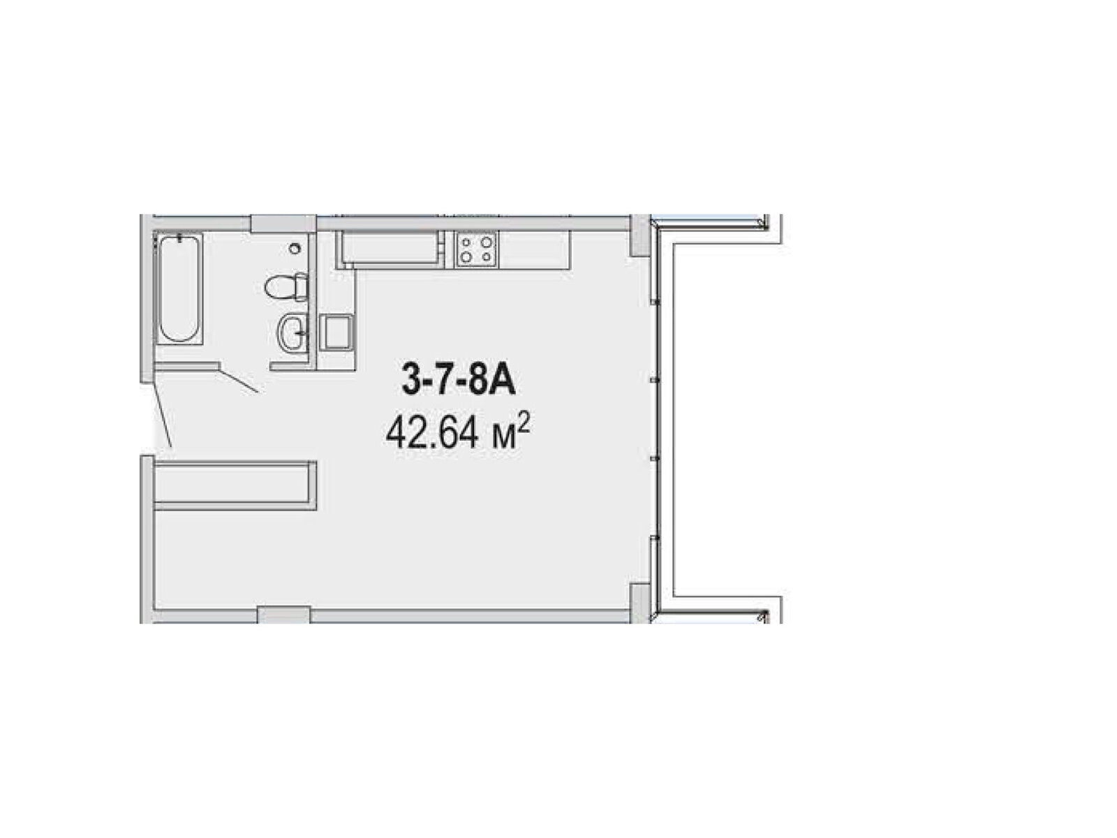 Продажа однокомнатной квартиры в Днепре, на ул. Овражная 15, фото 1