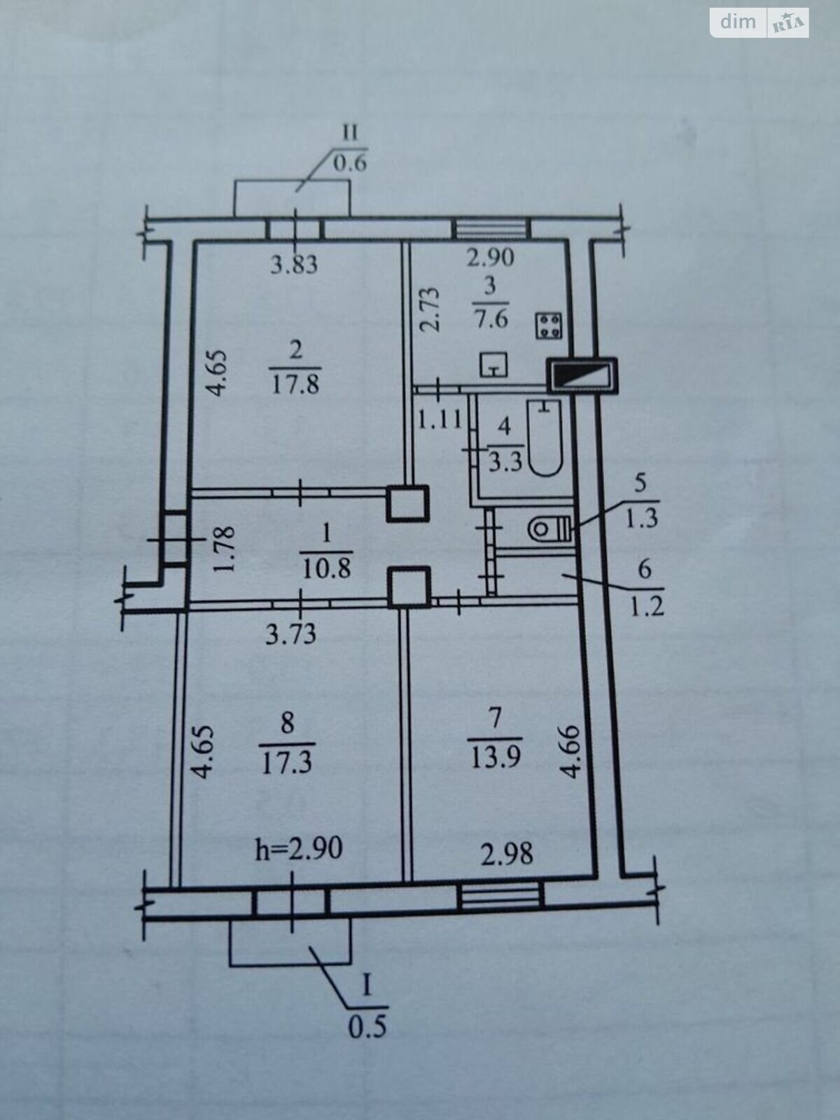 Продажа трехкомнатной квартиры в Днепре, на просп. Яворницкого Дмитрия 125, район Привокзальный фото 1