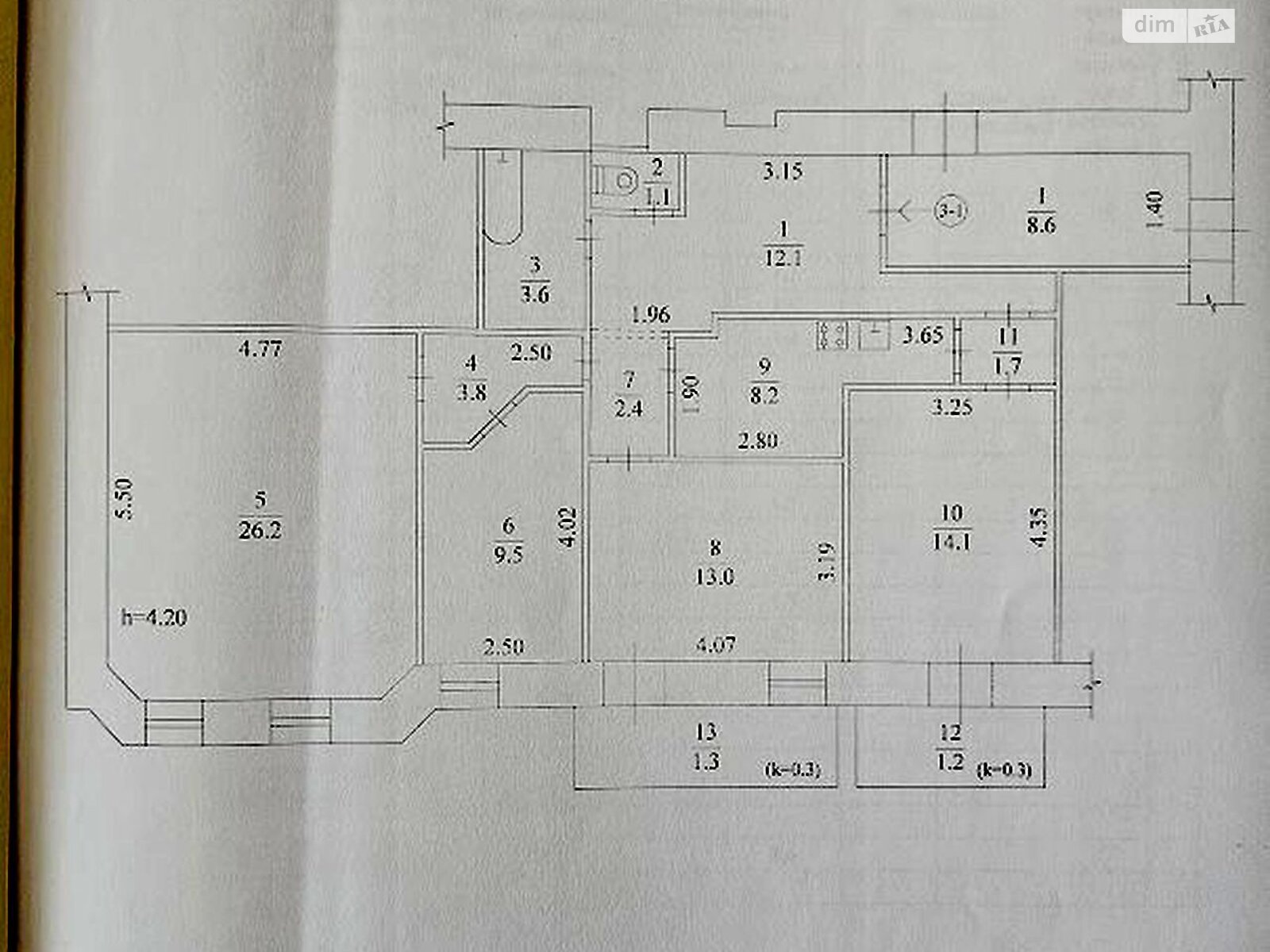 Продажа четырехкомнатной квартиры в Днепре, на ул. Лазаря Глобы 4, район Парк Л.Глобы фото 1 Продажа четырехкомнатной квартиры в Днепре, на ул. Лазаря Глобы 4, район Парк Л.Глобы фото 1
