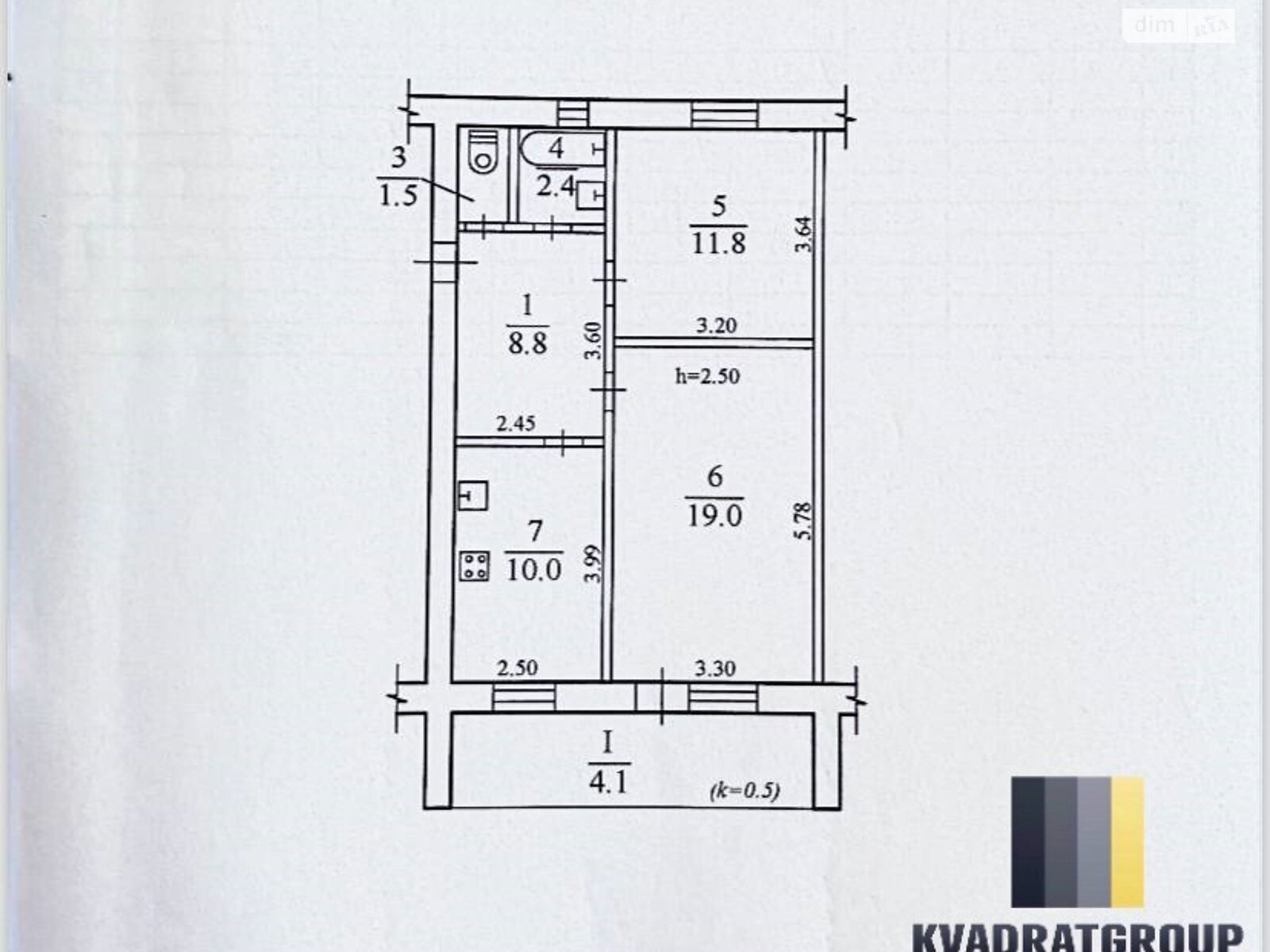 Продажа двухкомнатной квартиры в Днепре, на просп. Поля Александра 59, район Парк Л.Глобы фото 1