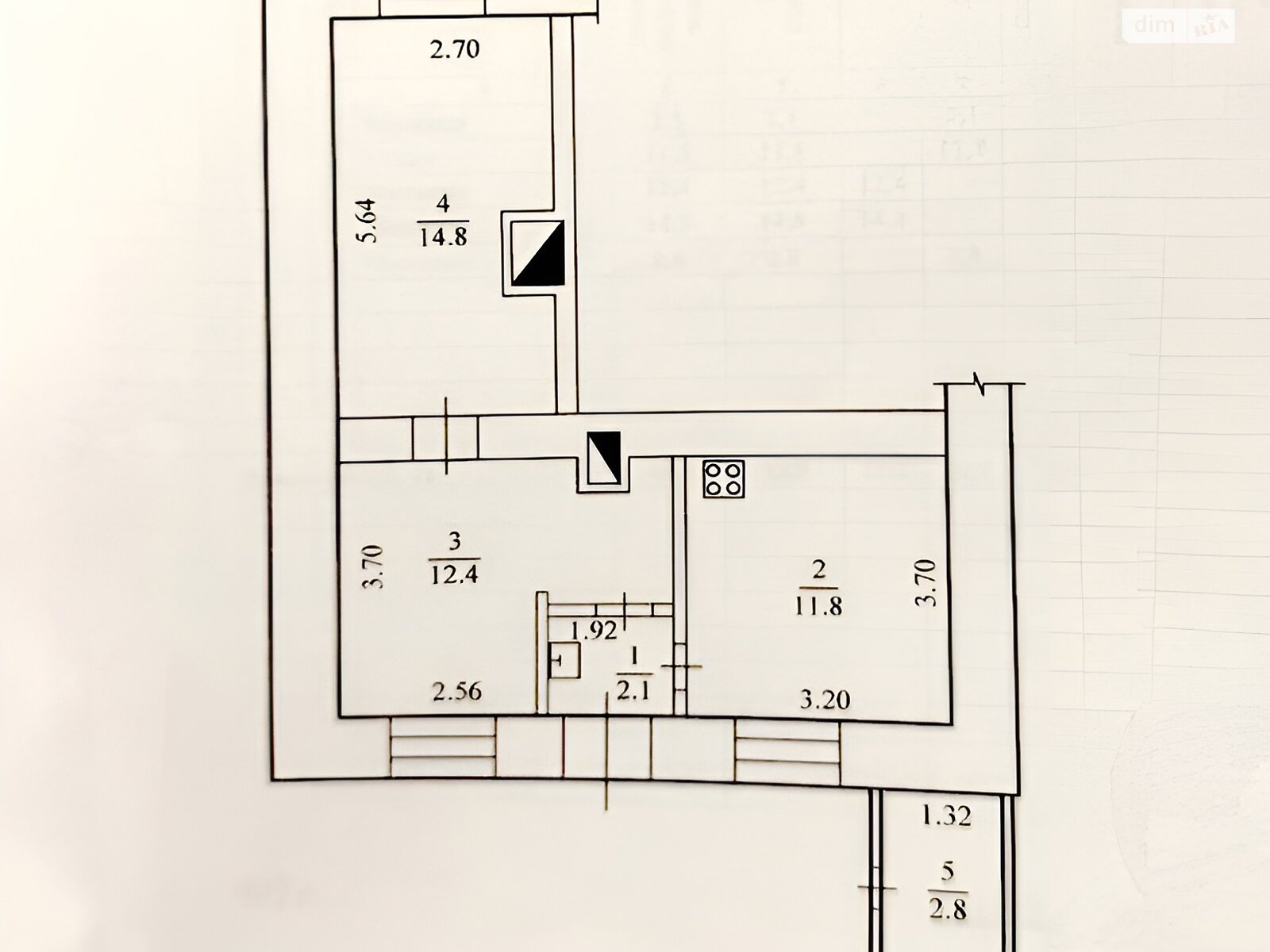 Продаж двокімнатної квартири в Дніпрі, на вул. Старокозацька 64, кв. 11, район Парк Л.Глоби фото 1 Продаж двокімнатної квартири в Дніпрі, на вул. Старокозацька 64, кв. 11, район Парк Л.Глоби фото 1