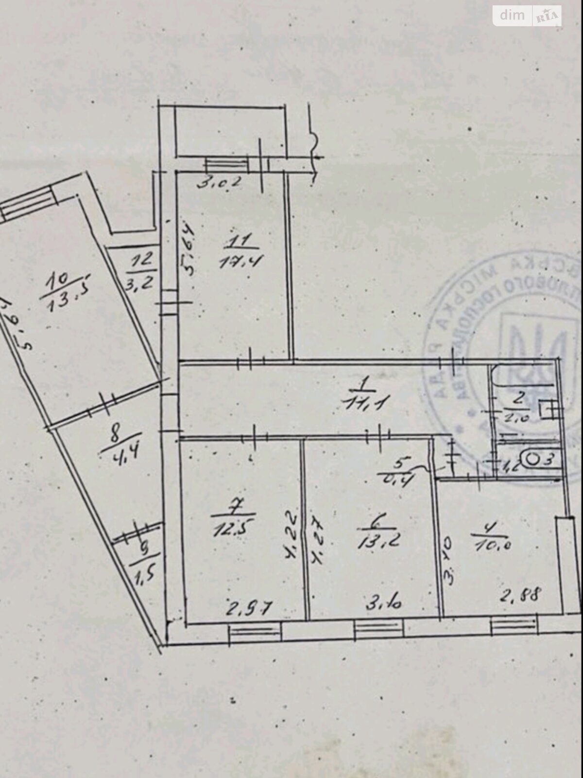 Продажа четырехкомнатной квартиры в Днепре, на ул. Метростроевская 4, район Парус фото 1 Продажа четырехкомнатной квартиры в Днепре, на ул. Метростроевская 4, район Парус фото 1