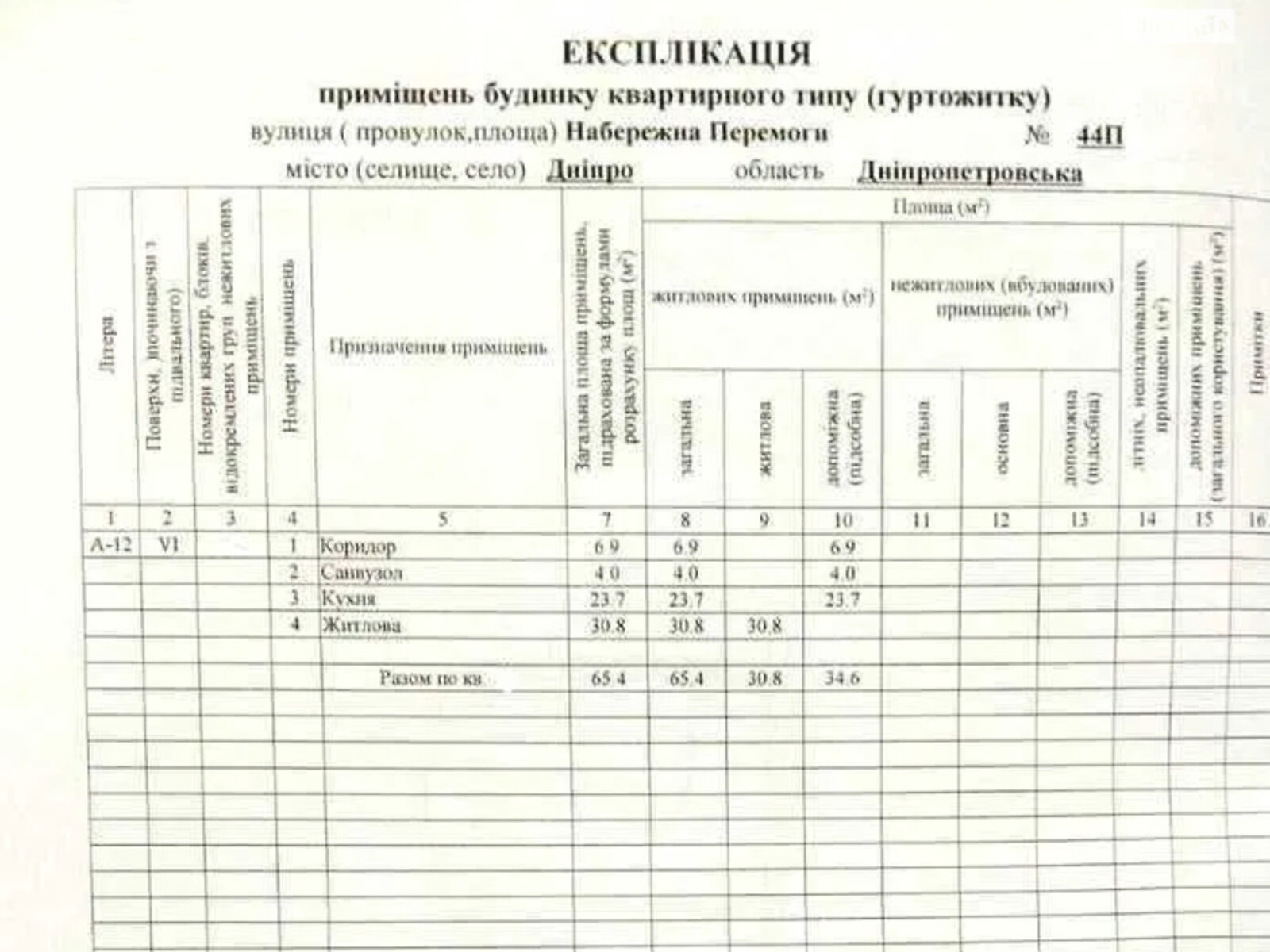 Продаж однокімнатної квартири в Дніпрі, на вул. Набережна Перемоги 44П, район Перемога-1 фото 1