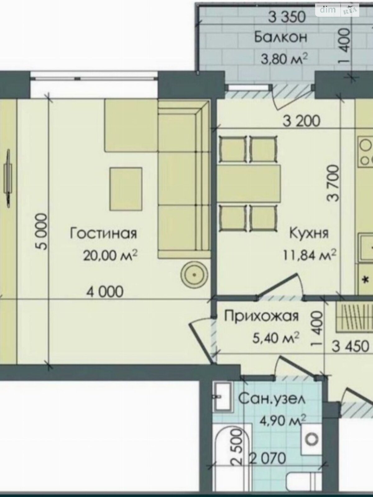 Продажа однокомнатной квартиры в Днепре, на пер. Добровольцев 3, район Победа-6 фото 1