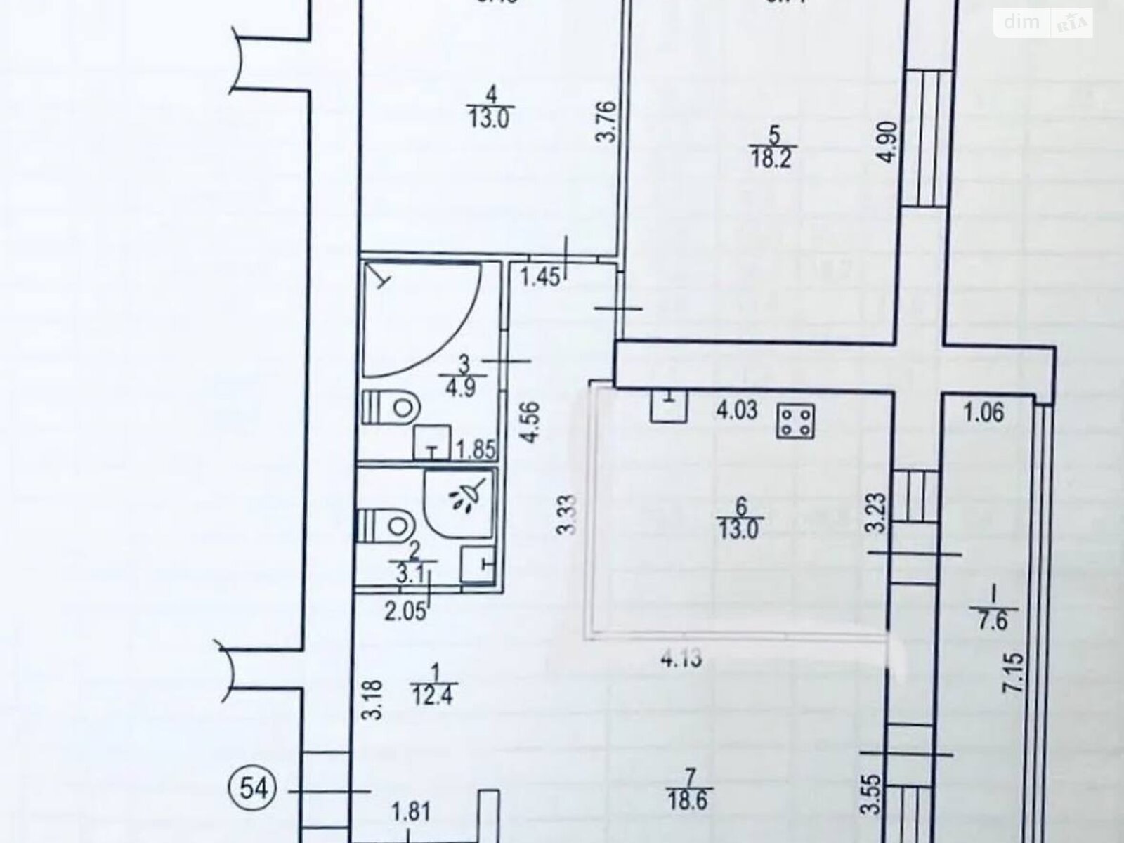 Продажа трехкомнатной квартиры в Днепре, на ул. Космическая 3А, район Победа-4 фото 1