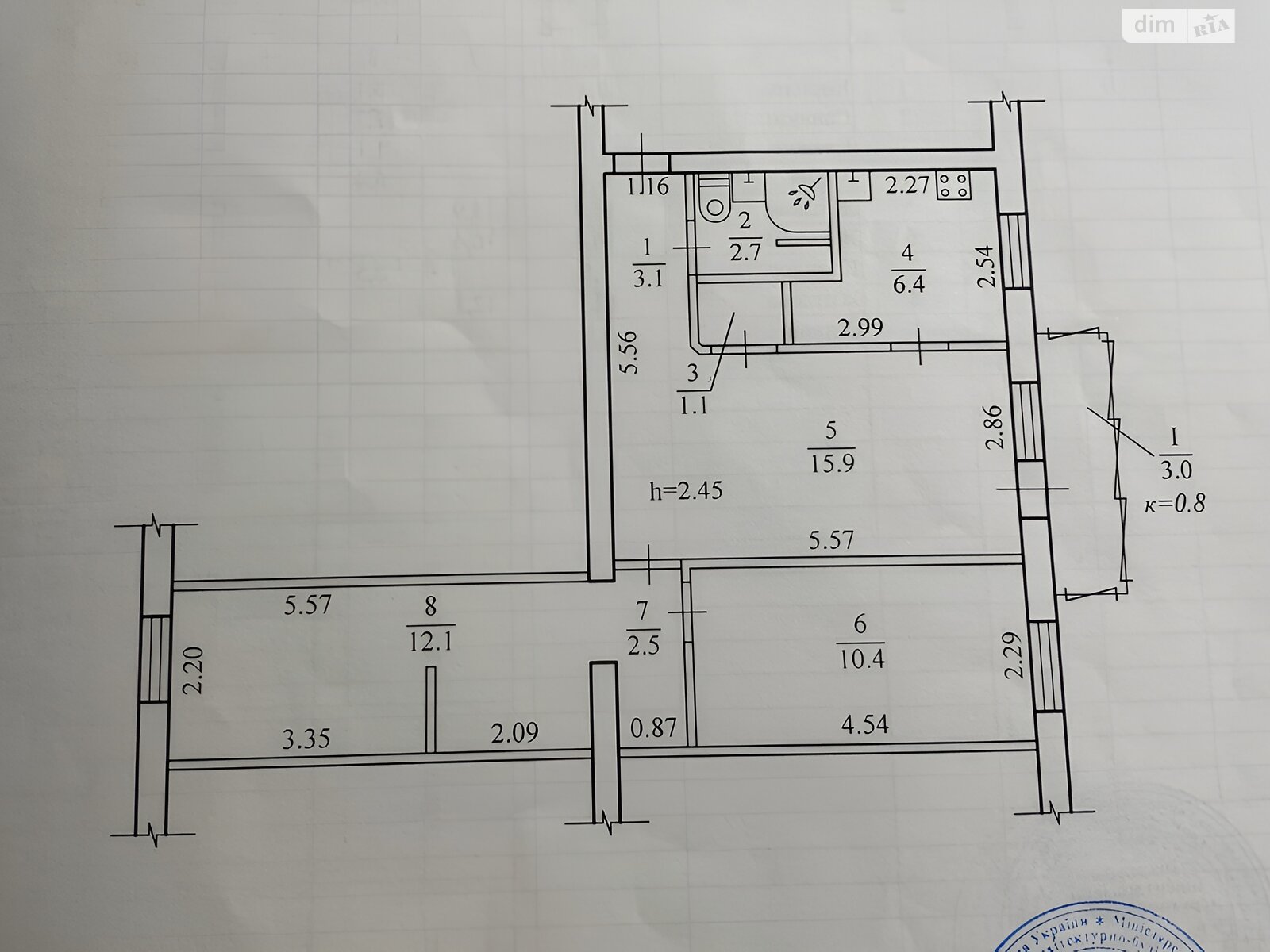 Продаж трикімнатної квартири в Дніпрі, на просп. Науки 139, район Підстанція фото 1