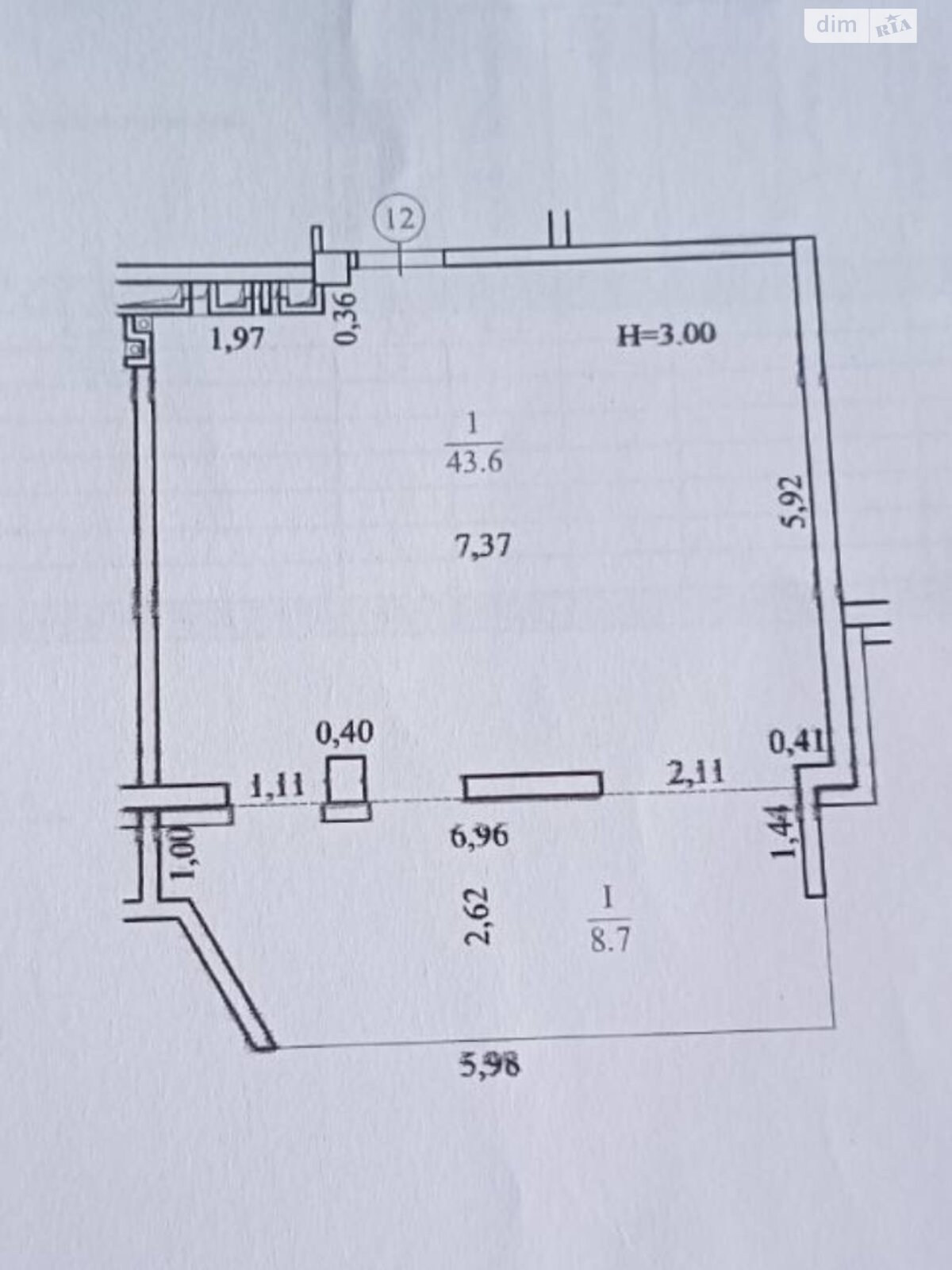 Продажа однокомнатной квартиры в Днепре, на просп. Науки 112Б, район Подстанция фото 1