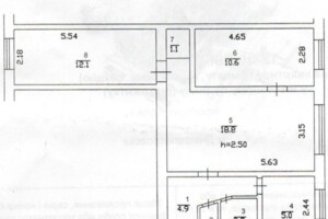 Продажа трехкомнатной квартиры в Днепре, на просп. Поля Александра 76Б, район Проспект Поля фото 2