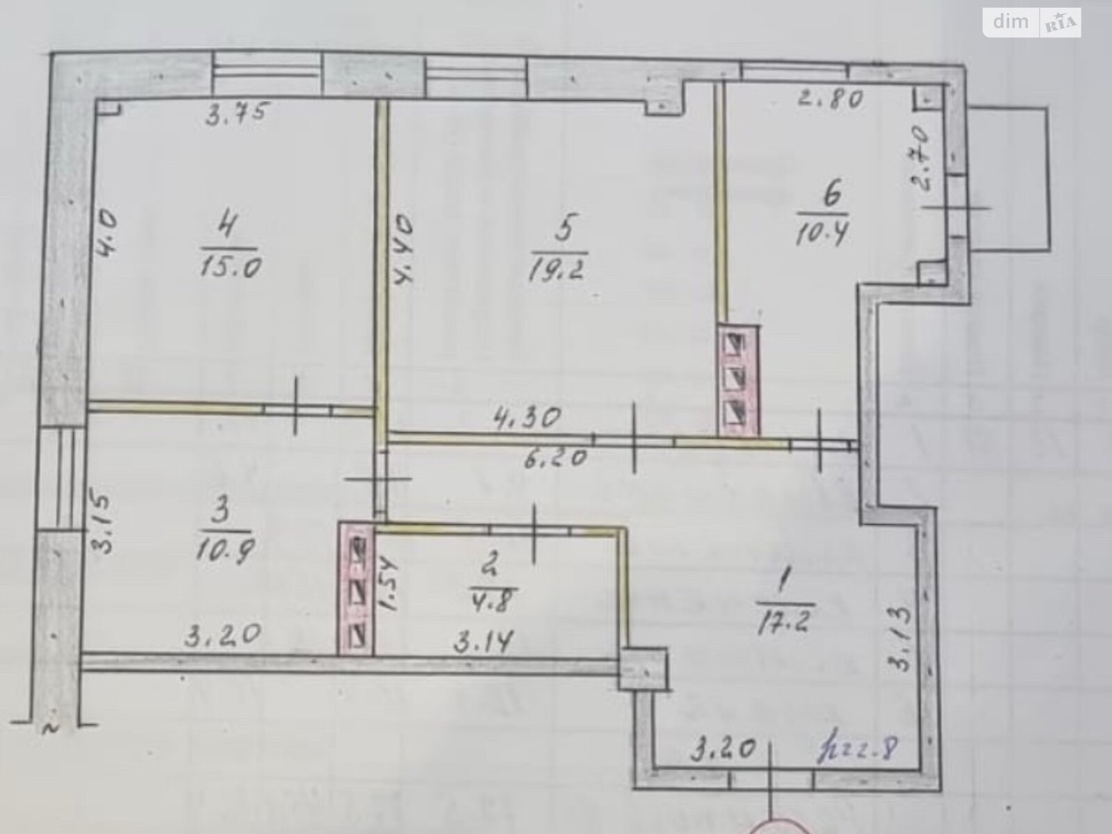 Продажа трехкомнатной квартиры в Днепре, на просп. Поля Александра 27Д, район Проспект Поля фото 1 Продажа трехкомнатной квартиры в Днепре, на просп. Поля Александра 27Д, район Проспект Поля фото 1
