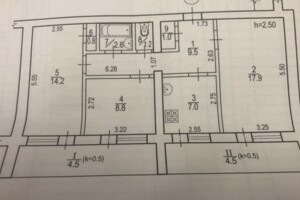 Продажа трехкомнатной квартиры в Днепре, на ул. Професора Герасюты 1, район Рабочая фото 2