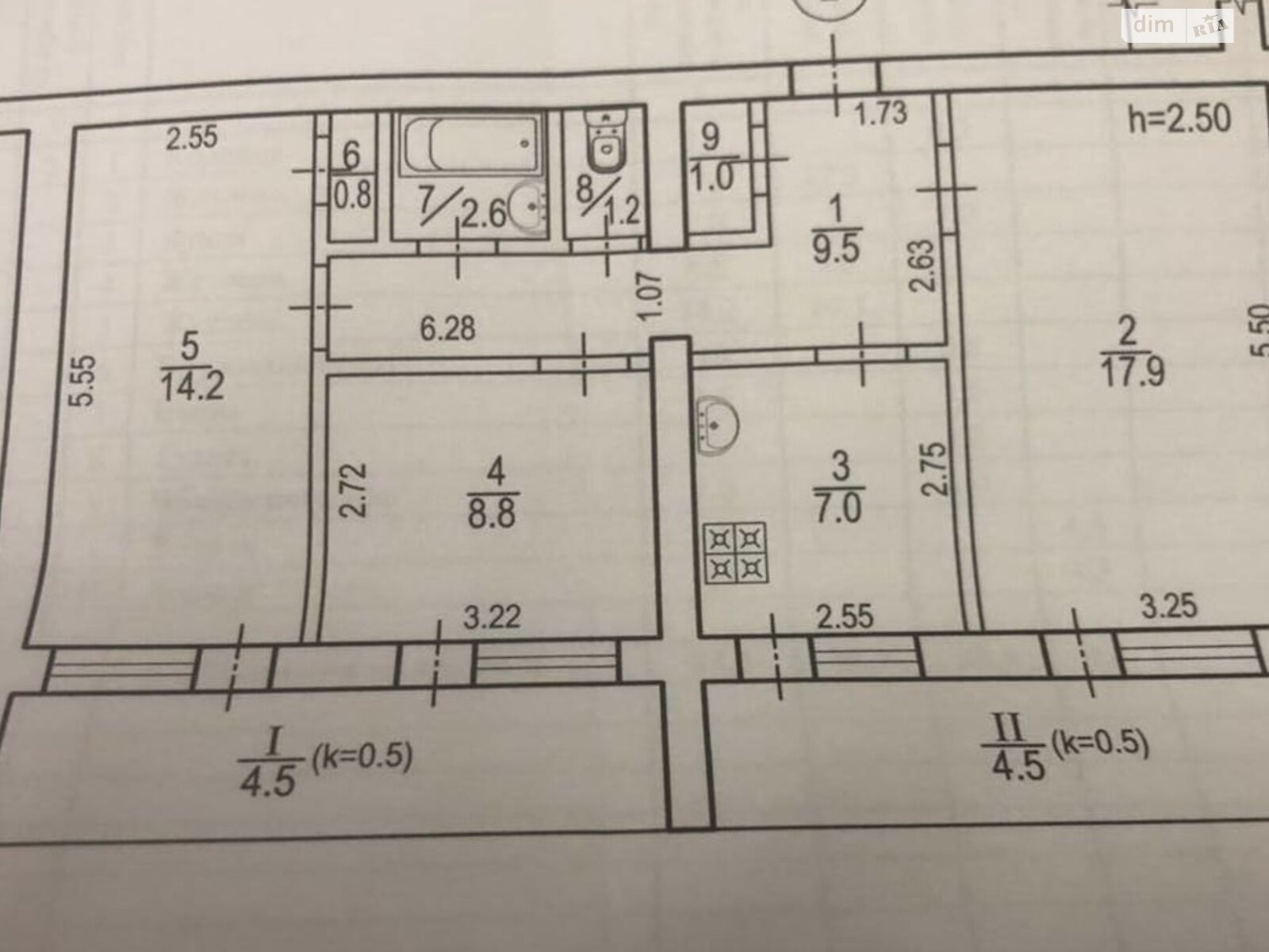 Продаж трикімнатної квартири в Дніпрі, на вул. Професора Герасюти 1, район Робоча фото 1