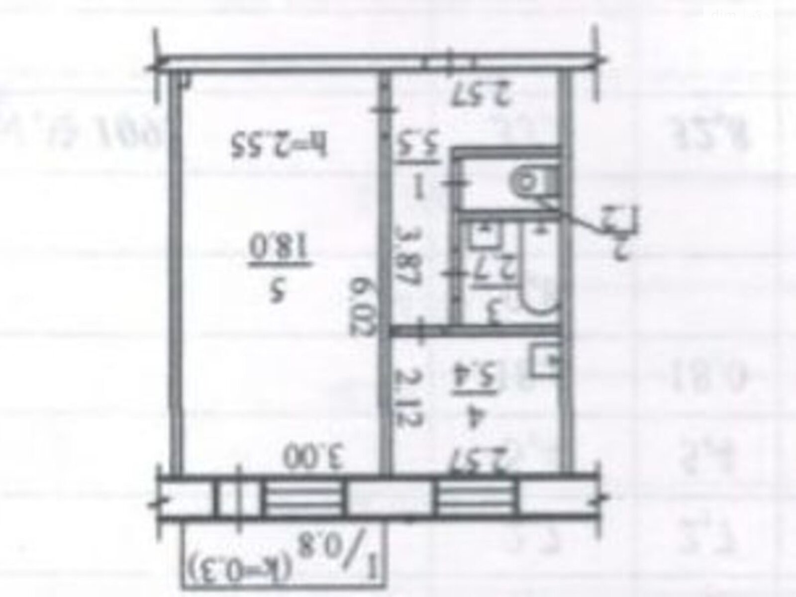 Продажа однокомнатной квартиры в Днепре, на ул. Рабочая 22А, район Рабочая фото 1