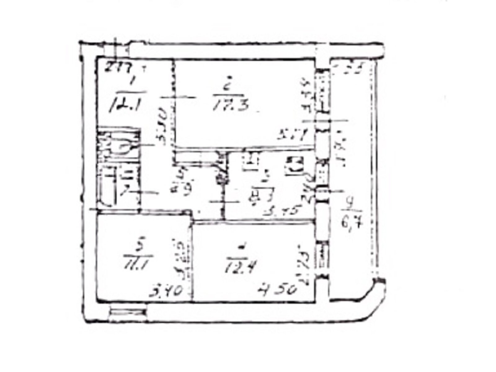 Продаж трикімнатної квартири в Дніпрі, на вул. Робоча 160, район undefined фото 1
