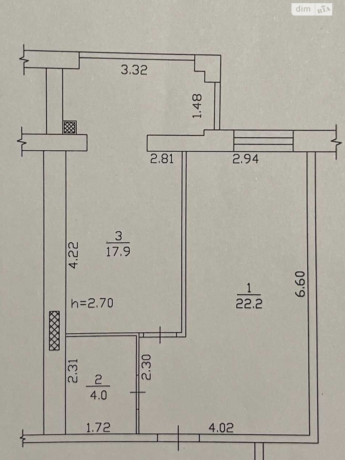 Продажа однокомнатной квартиры в Днепре, на шоссе Запорожское 32Д, кв. 93, район Шевченковский фото 1 Продажа однокомнатной квартиры в Днепре, на шоссе Запорожское 32Д, кв. 93, район Шевченковский фото 1