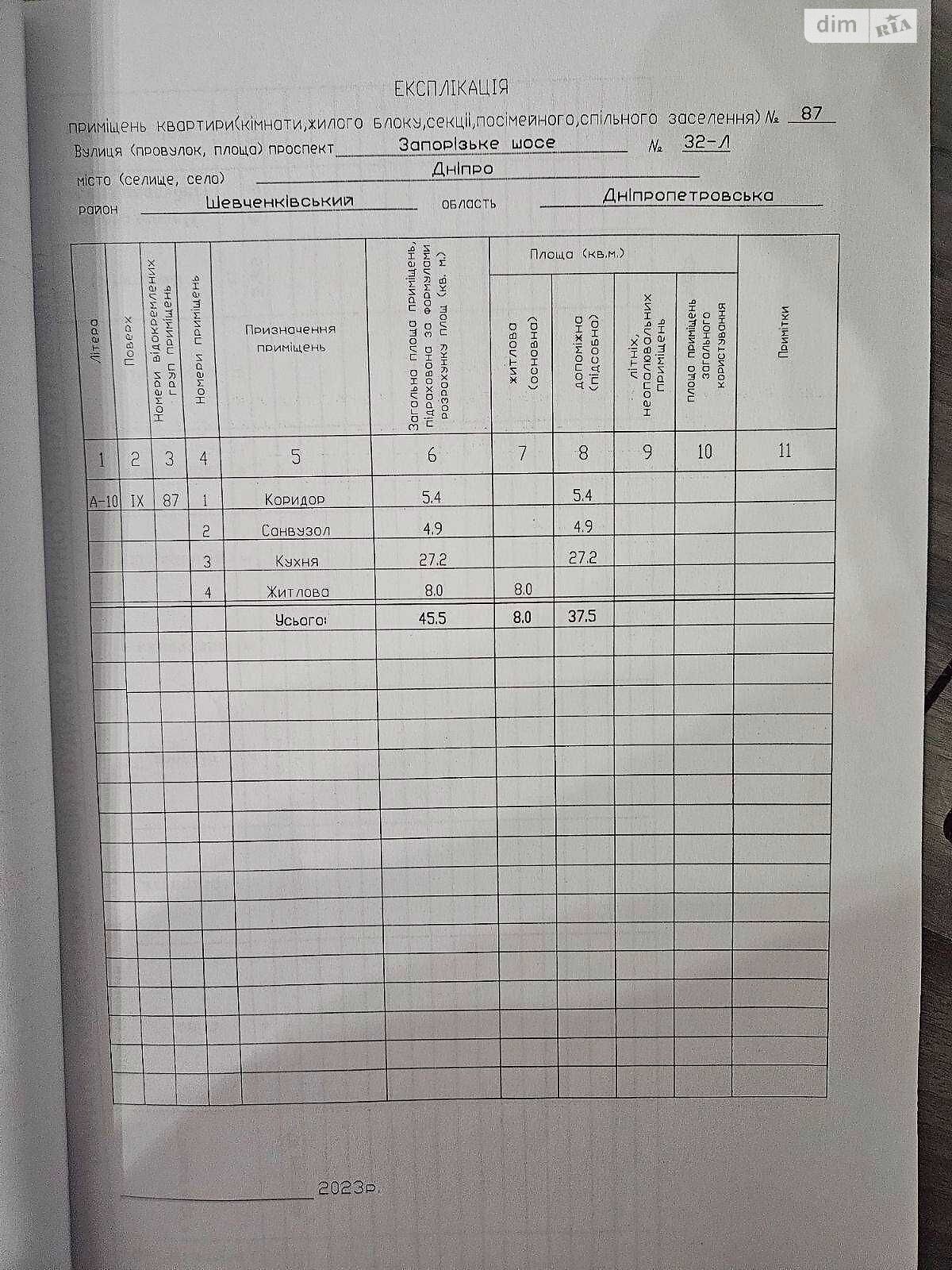 Продажа однокомнатной квартиры в Днепре, на шоссе Запорожское 32Л, район Шевченковский фото 1