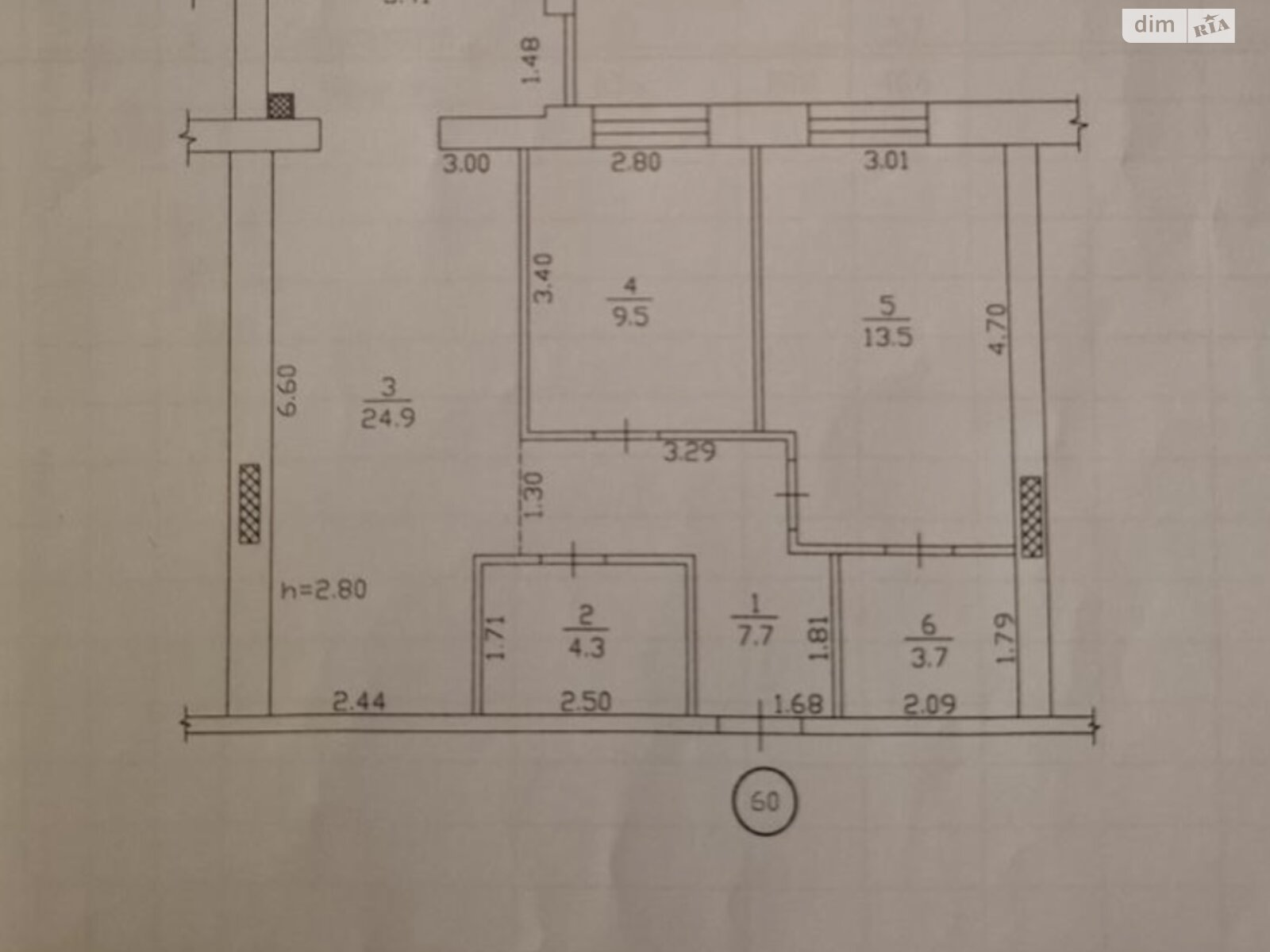 Продажа трехкомнатной квартиры в Днепре, на шоссе Запорожское 32Л, район Шевченковский фото 1