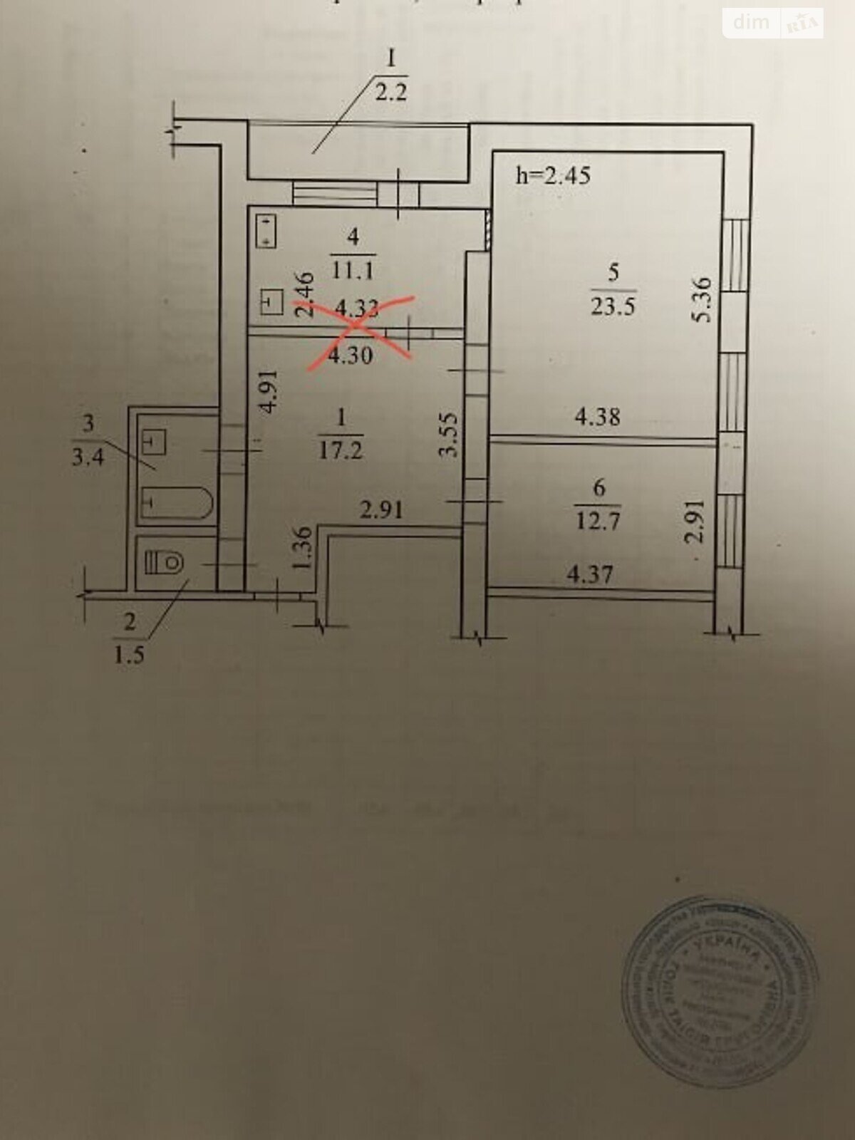 Продаж трикімнатної квартири в Дніпрі, на мас. Тополя-1, район Шевченківський фото 1