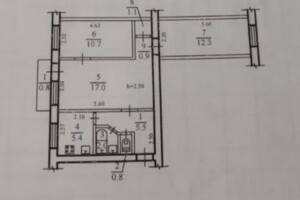 Продажа трехкомнатной квартиры в Днепре, на просп. Поля Александра 127, район Славутич фото 2
