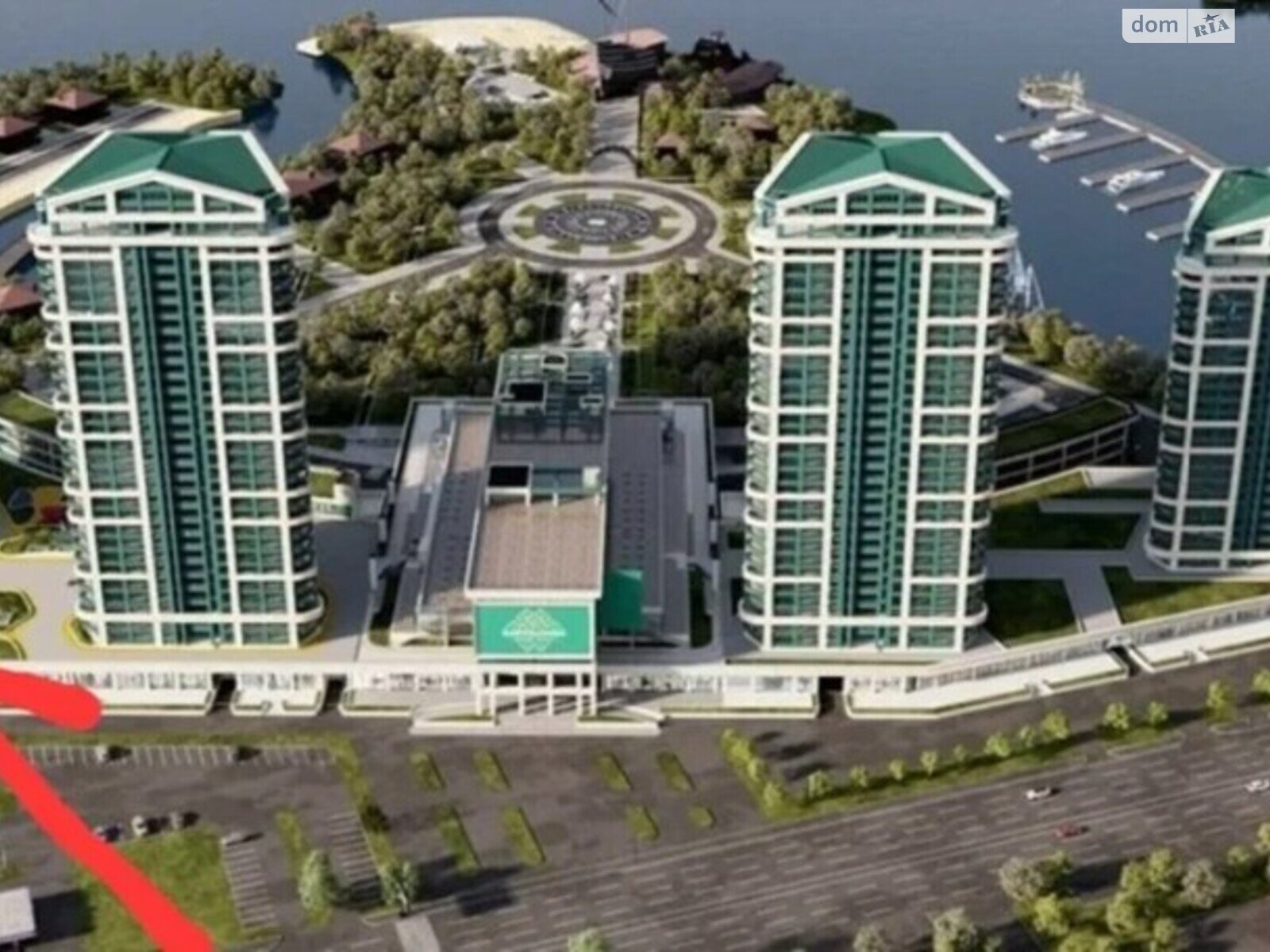 Продажа трехкомнатной квартиры в Днепре, на ул. Набережная Победы, район Соборный фото 1