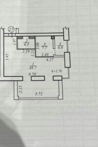 Продаж двокімнатної квартири в Дніпрі, на вул. Набережна Перемоги 112Д/1, район Соборний фото 2