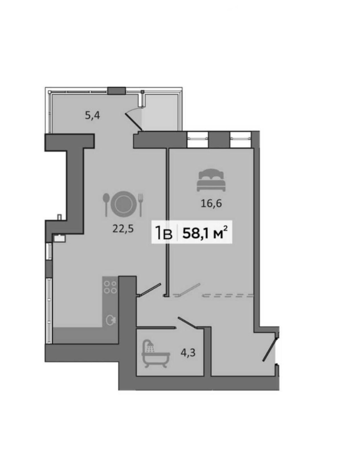 Продаж двокімнатної квартири в Дніпрі, на вул. Героїв Рятувальників 6, район Соборний фото 1
