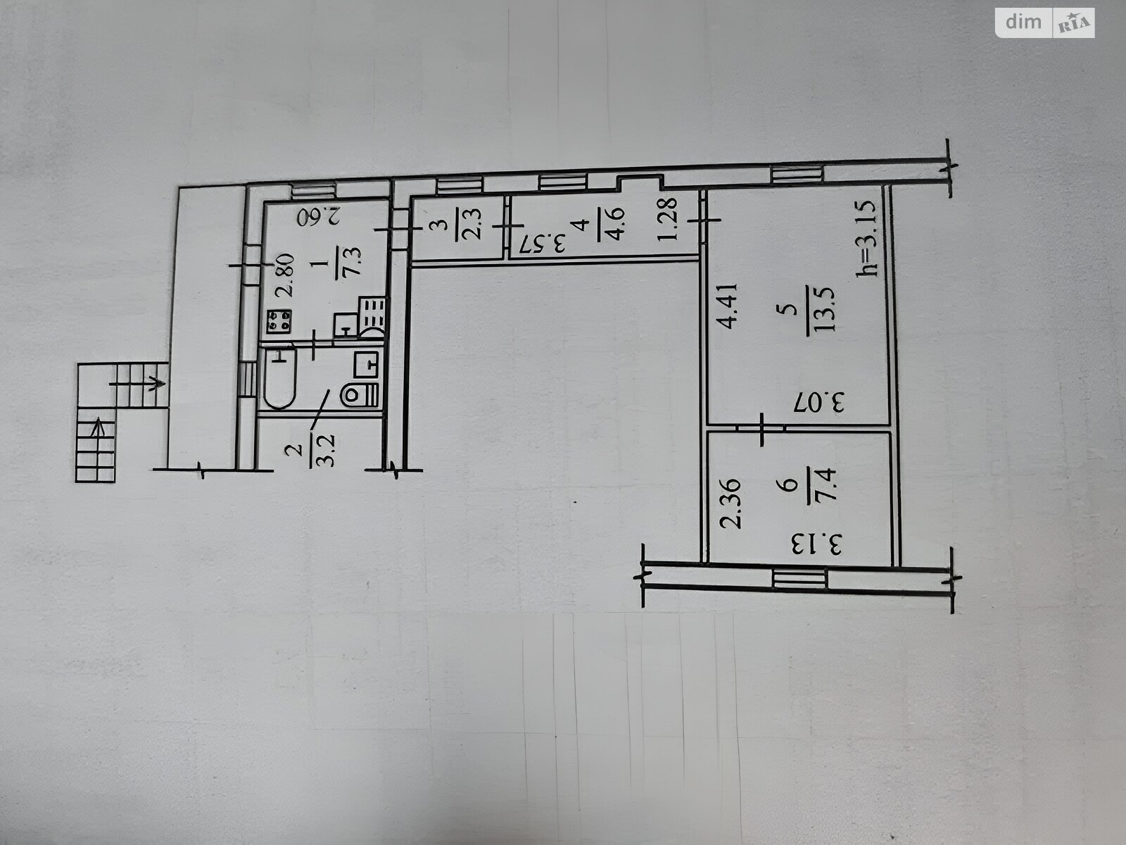 Продаж трикімнатної квартири в Дніпрі, на вул. Кониського Олександра, кв. 3А, район Соборний фото 1 Продаж трикімнатної квартири в Дніпрі, на вул. Кониського Олександра, кв. 3А, район Соборний фото 1