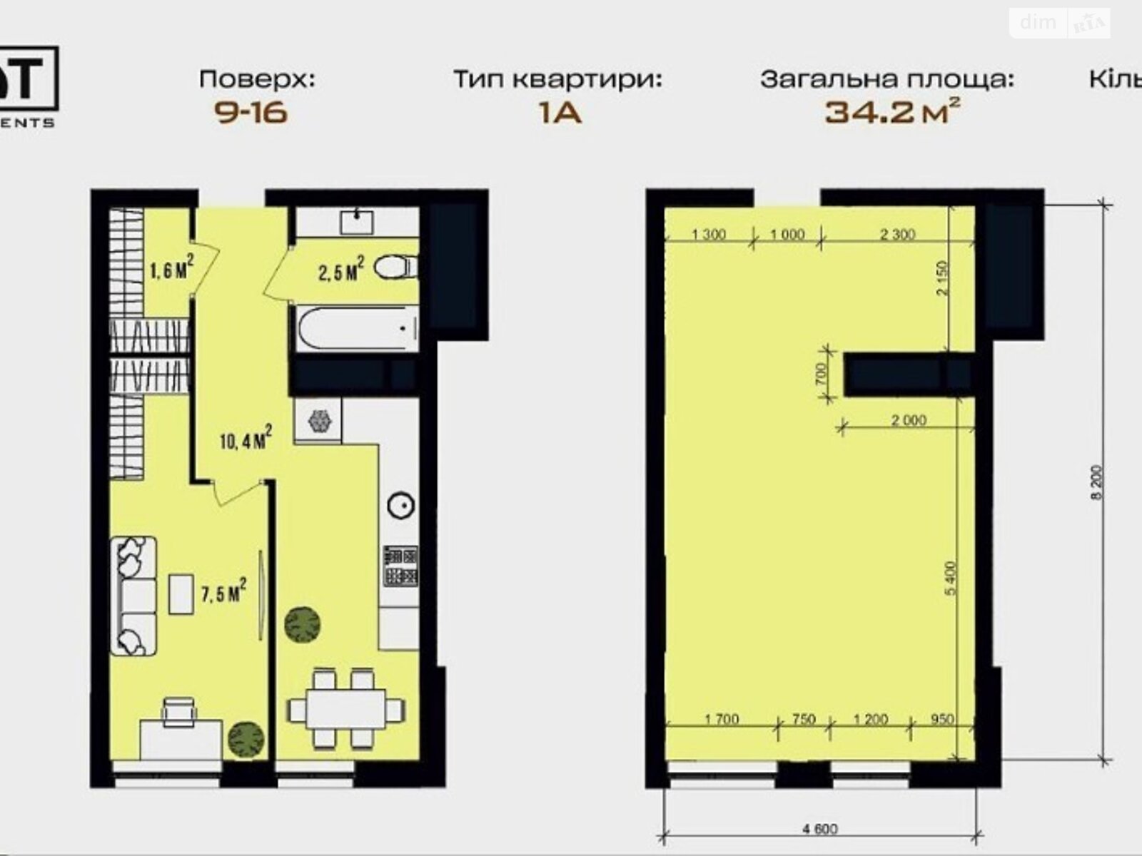 Продажа однокомнатной квартиры в Днепре, на ул. Набережная Победы 152, район Соборный фото 1