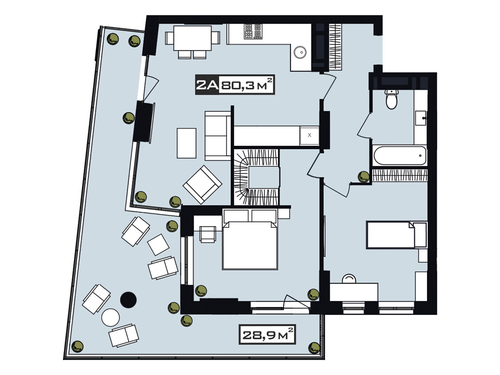 Продажа трехкомнатной квартиры в Днепре, на ул. Набережная Победы 152, район Соборный фото 1