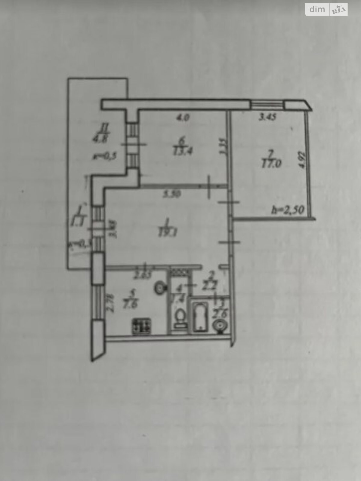 Продажа трехкомнатной квартиры в Днепре, на бул. Платонова, район Соборный фото 1