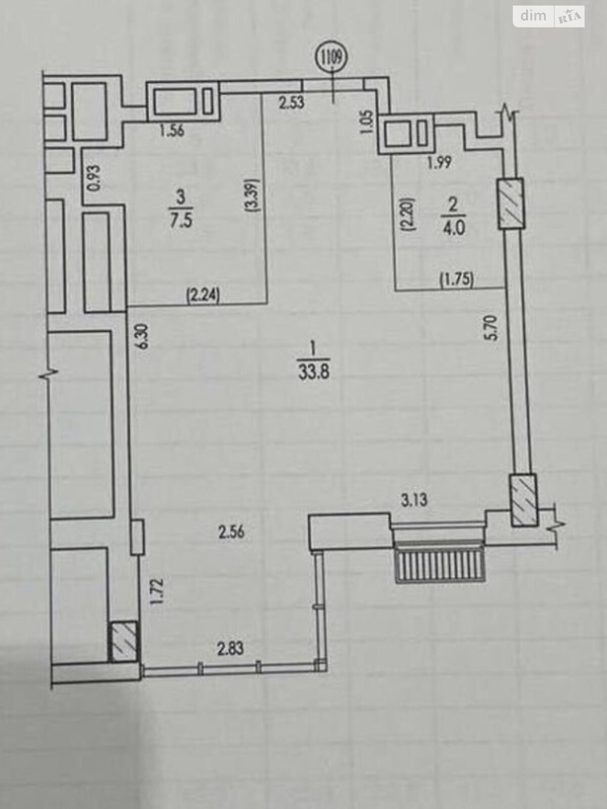 Продажа двухкомнатной квартиры в Днепре, на пер. Шевченко Тараса 9, район Соборный фото 1