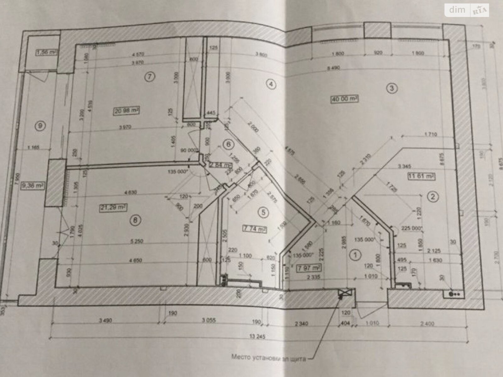 Продажа двухкомнатной квартиры в Днепре, на ул. Симферопольская 11, район Соборный фото 1