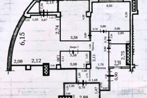 Продажа трехкомнатной квартиры в Днепре, на просп. Яворницкого Дмитрия 3, район Соборный фото 2