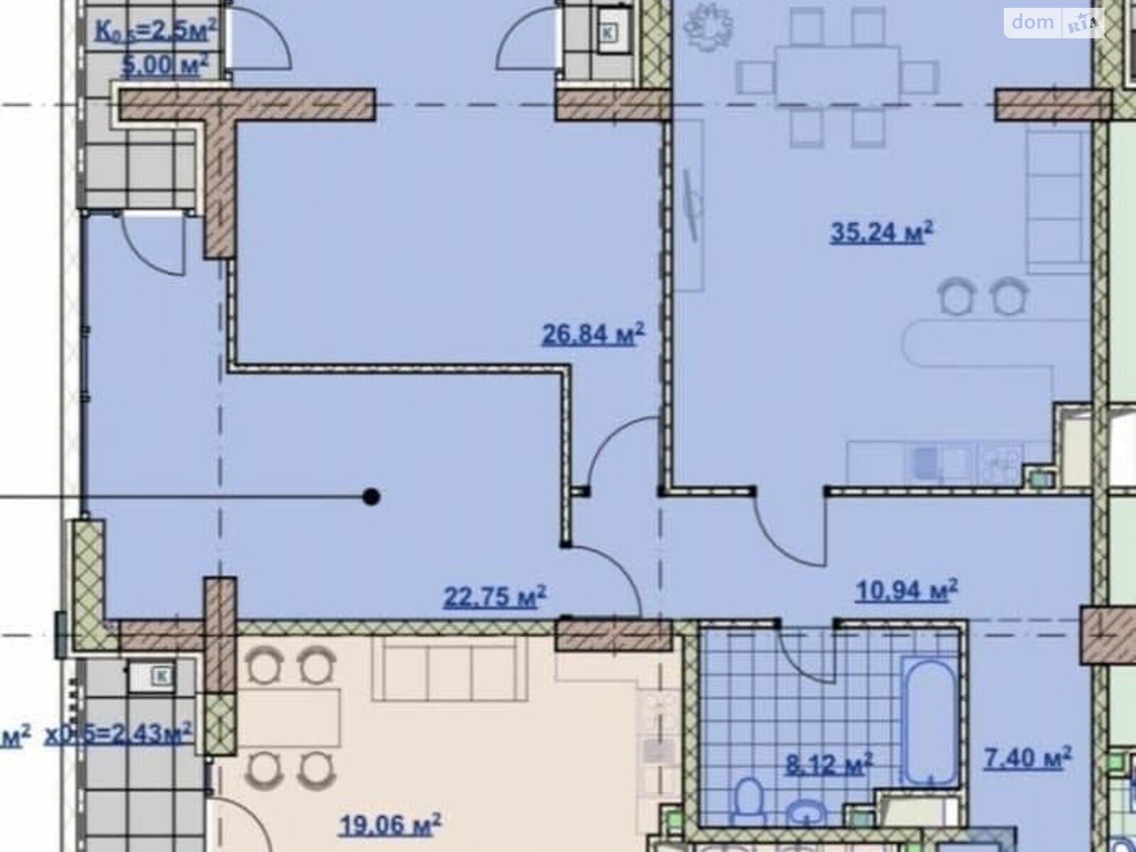 Продажа четырехкомнатной квартиры в Днепре, на ул. Вернадского Владимира 33, район Соборный фото 1