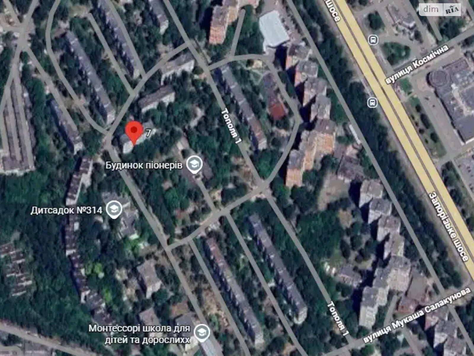 Продажа трехкомнатной квартиры в Днепре, на мас. Тополь-1 7, район Тополь-1 фото 1