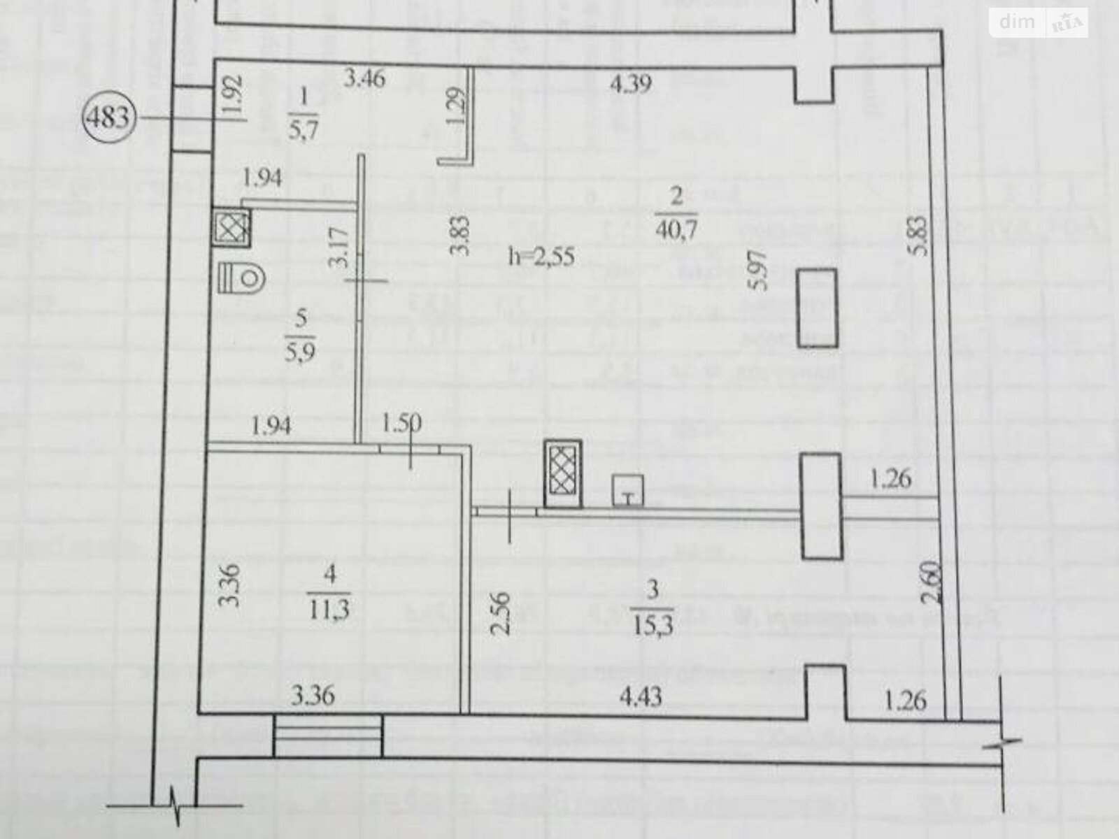 Продажа трехкомнатной квартиры в Днепре, на шоссе Запорожское 48, район Тополь-1 фото 1