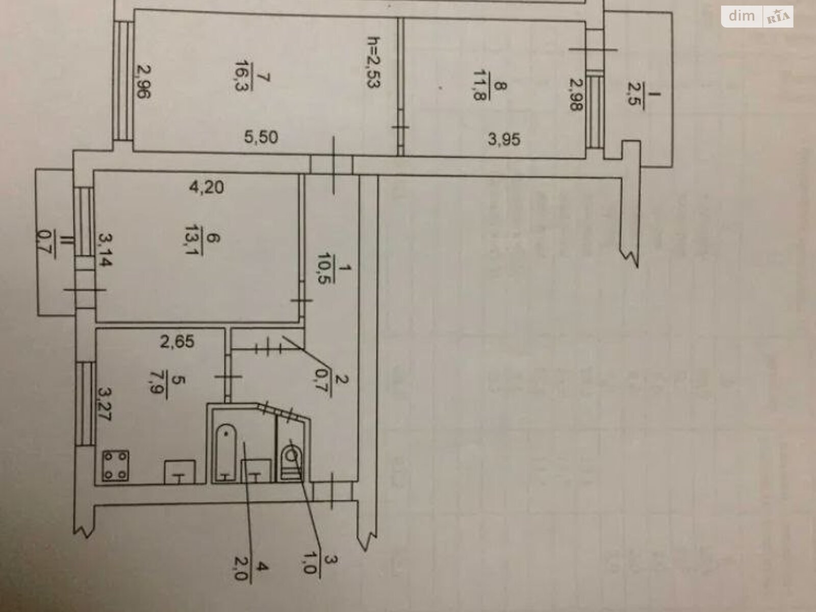 Продаж трикімнатної квартири в Дніпрі, на мас. Тополя-1 14, район Тополя-1 фото 1