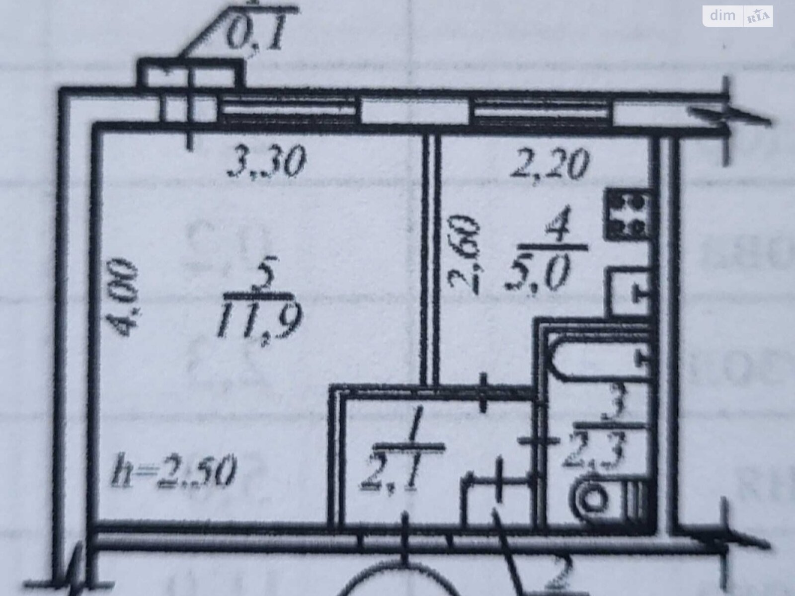 Продажа однокомнатной квартиры в Днепре, на мас. Тополь-2 26, район Тополь-2 фото 1