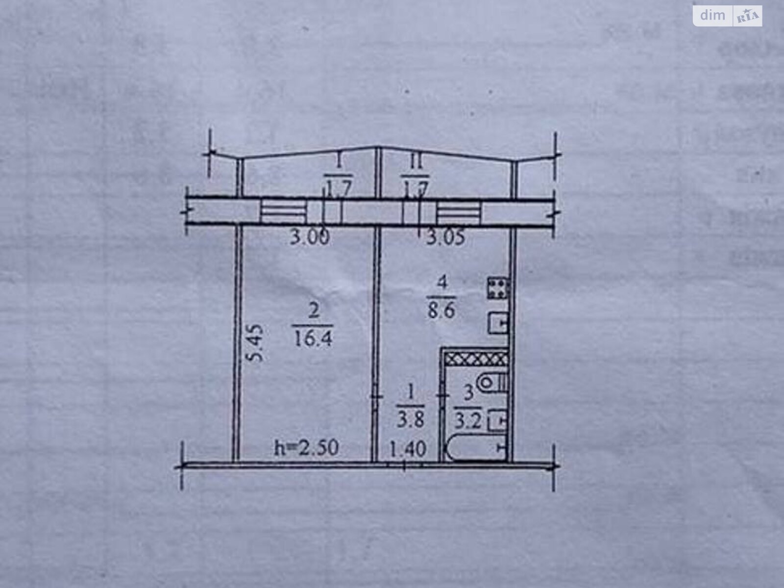 Продаж однокімнатної квартири в Дніпрі, на мас. Тополя-2 32, район Тополя-2 фото 1