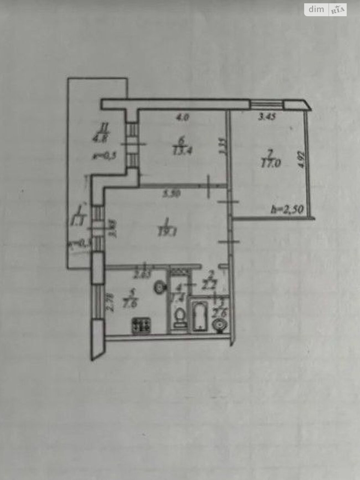 Продажа трехкомнатной квартиры в Днепре, на ул. Паникахи, район Тополь-3 фото 1