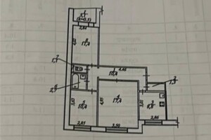 Продажа трехкомнатной квартиры в Днепре, на мас. Тополь-2 2, район Тополь-3 фото 2