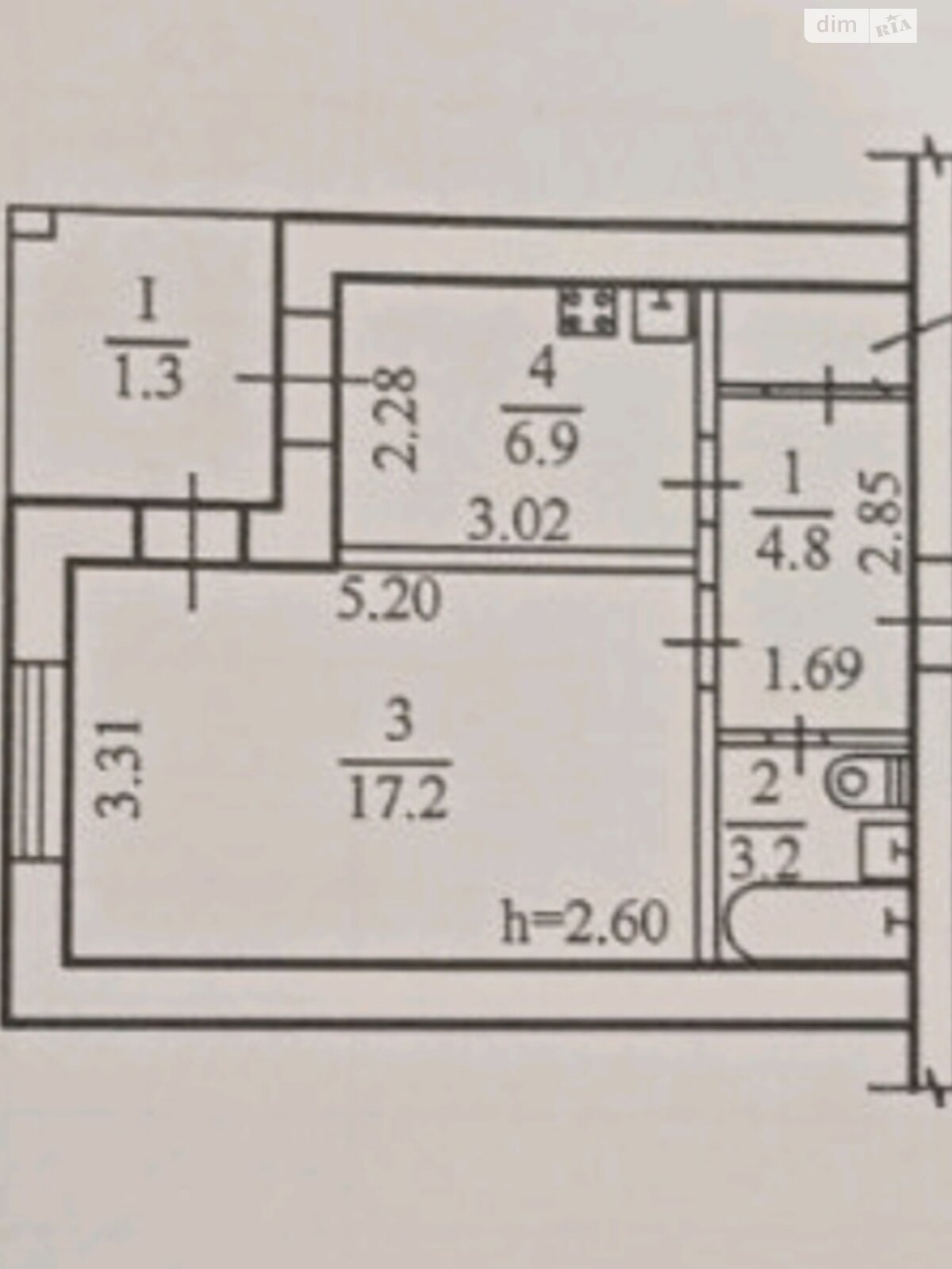 Продажа однокомнатной квартиры в Днепре, на мас. Тополь-3 9, район Тополь-3 фото 1