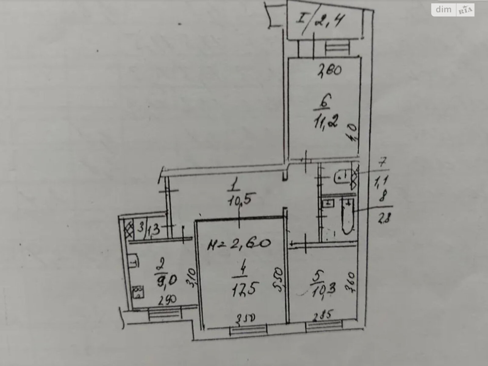 Продаж трикімнатної квартири в Дніпрі, на мас. Тополя-1, район Тополя-3 фото 1